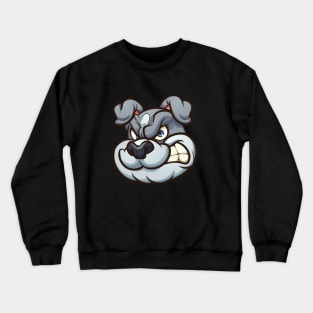 Angry bulldog Crewneck Sweatshirt